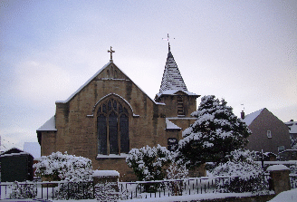 Church in the snow.Dec.2010